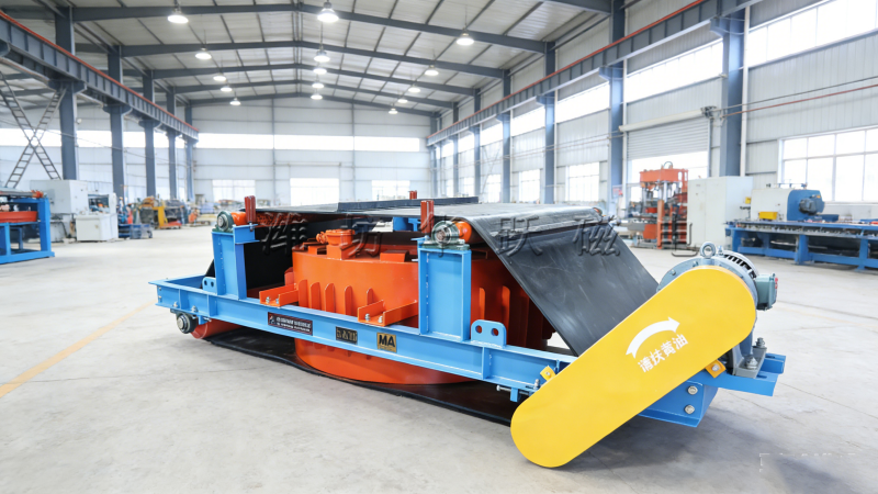自卸式永磁除铁器价格—除铁器厂家、磁选机厂家—潍坊华跃磁电